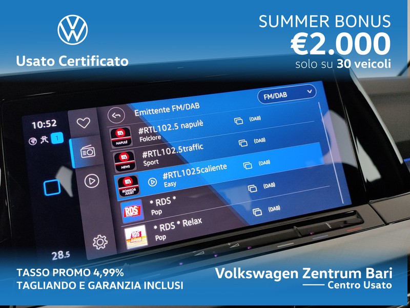 Volkswagen Golf 2.0 tdi life 115cv dsg - 12