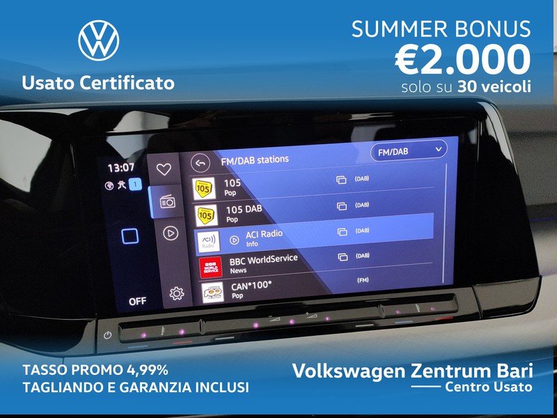 Volkswagen Golf 2.0 tdi life 115cv dsg - 11
