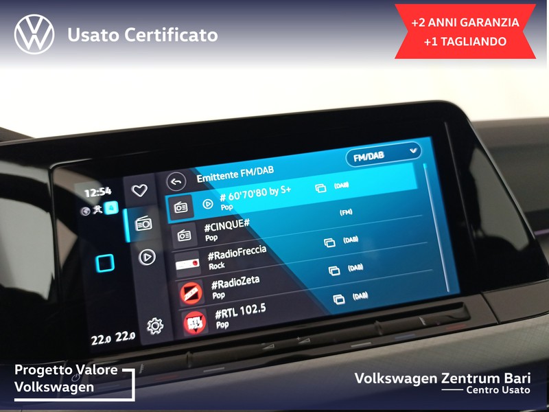 Volkswagen Golf variant 1.0 etsi evo life 110cv dsg - 12