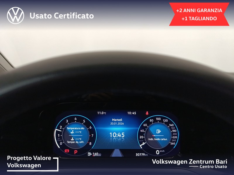Volkswagen Golf variant 1.0 etsi evo life 110cv dsg - 10