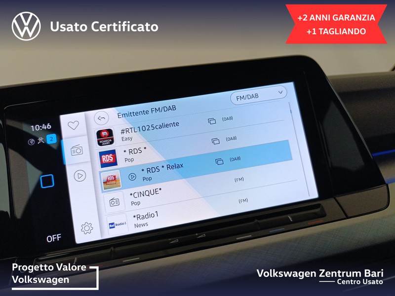 Volkswagen Golf variant 1.0 etsi evo life 110cv dsg - 11