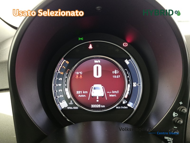 Fiat 500 1.0 hybrid dolcevita 70cv - 8