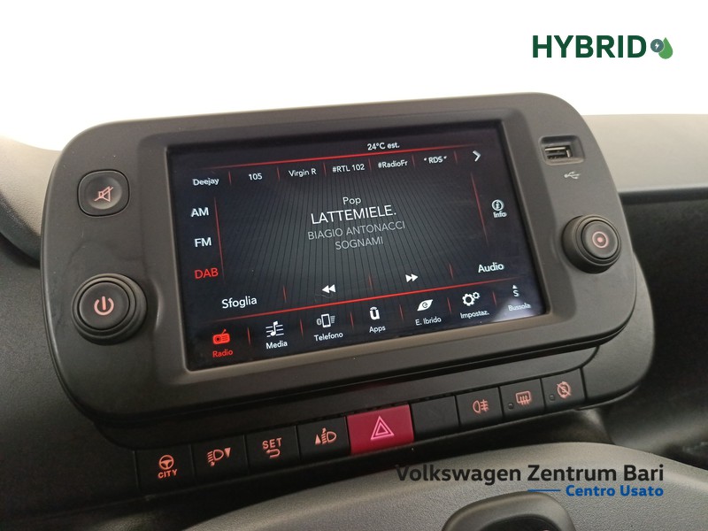 Fiat Panda 1.0 firefly hybrid city life s&s 70cv 5p.ti - 10
