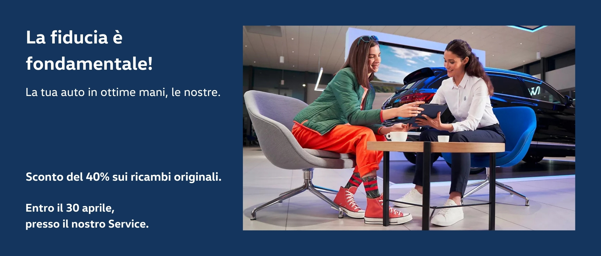 immagine rappresentativa Promozione Service 40 Ricambi originali | Primavera 2026