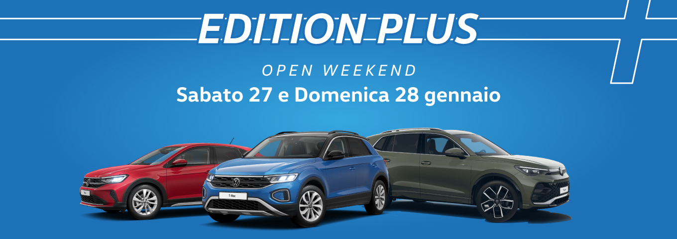 immagine rappresentativa Open weekend Edition Plus - Sabato 27 e Domenica 28 gennaio