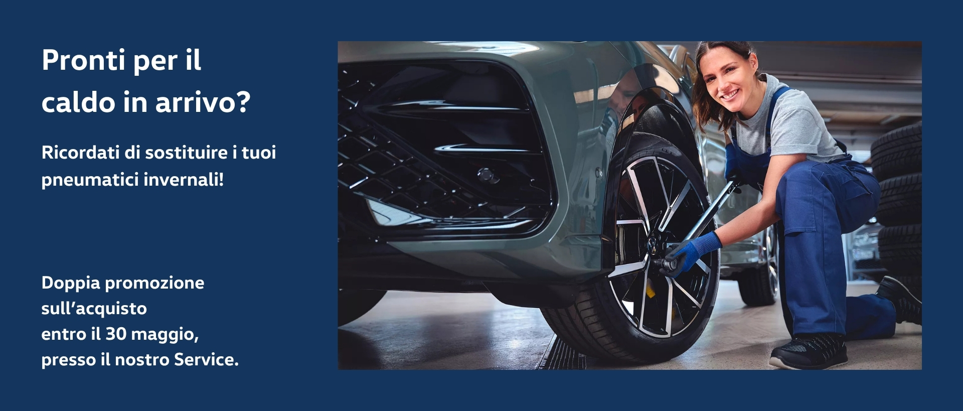 immagine rappresentativa Sostituzione pneumatici | Primavera 2026