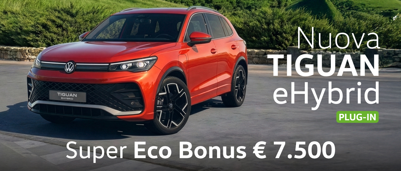 Nuova Tiguan eHybrid Plug-In