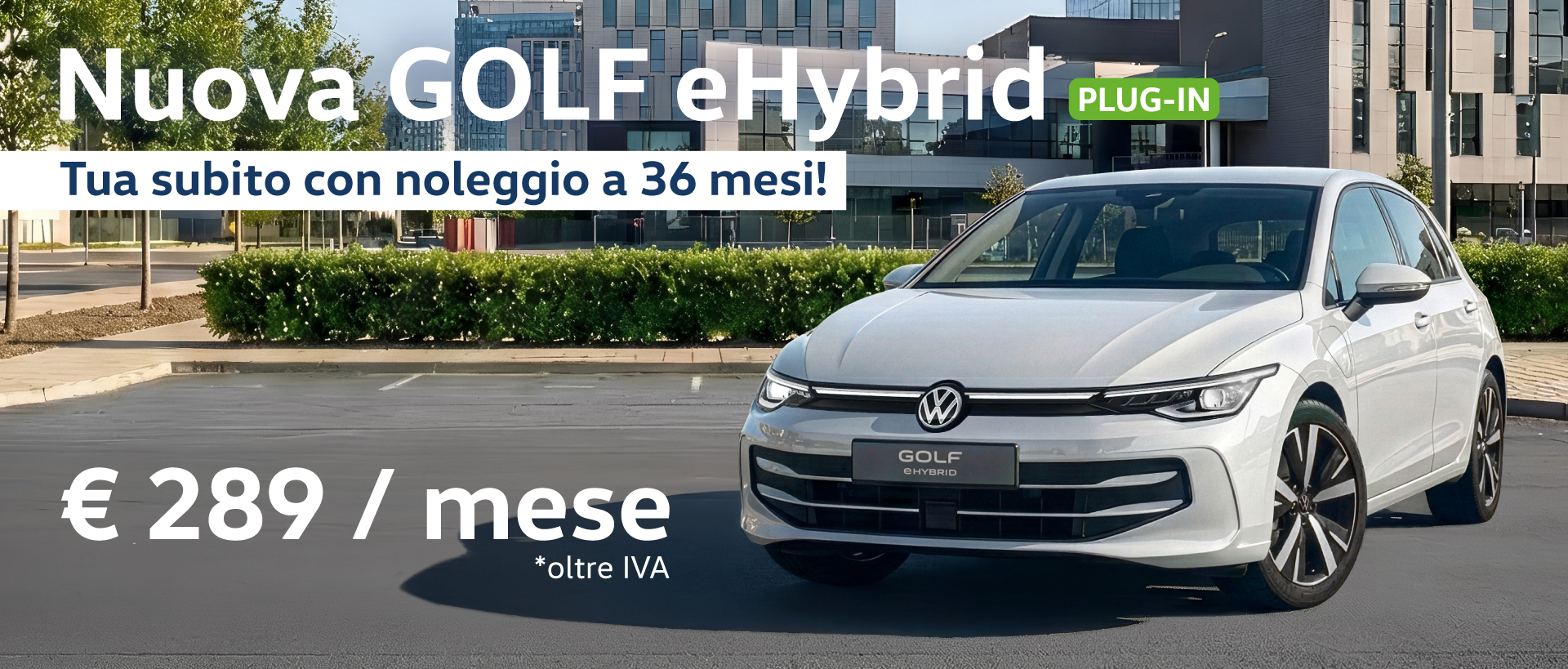 Nuova Golf eHybrid 