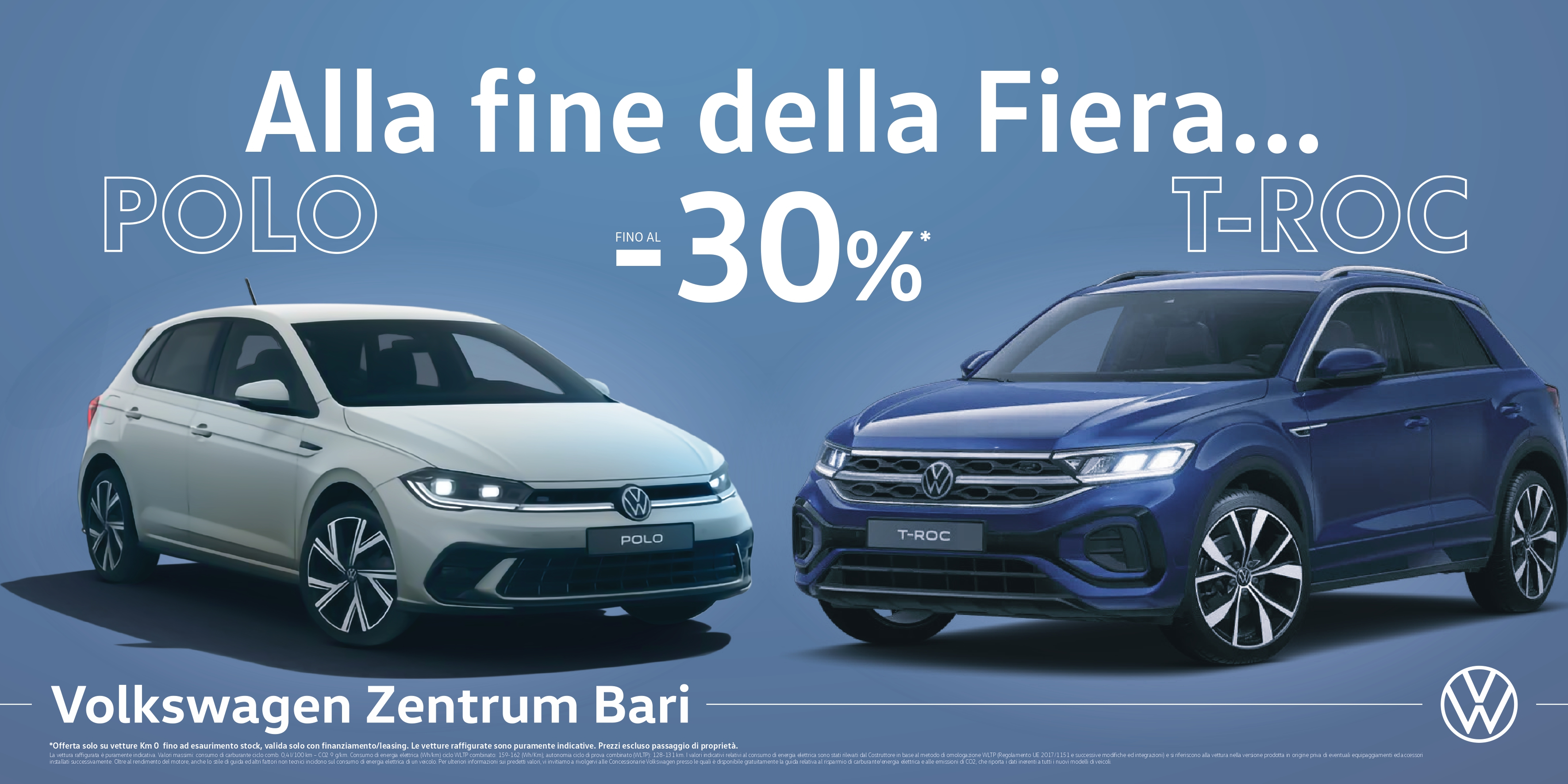 immagine rappresentativa Polo e T-Roc fino a -30%!