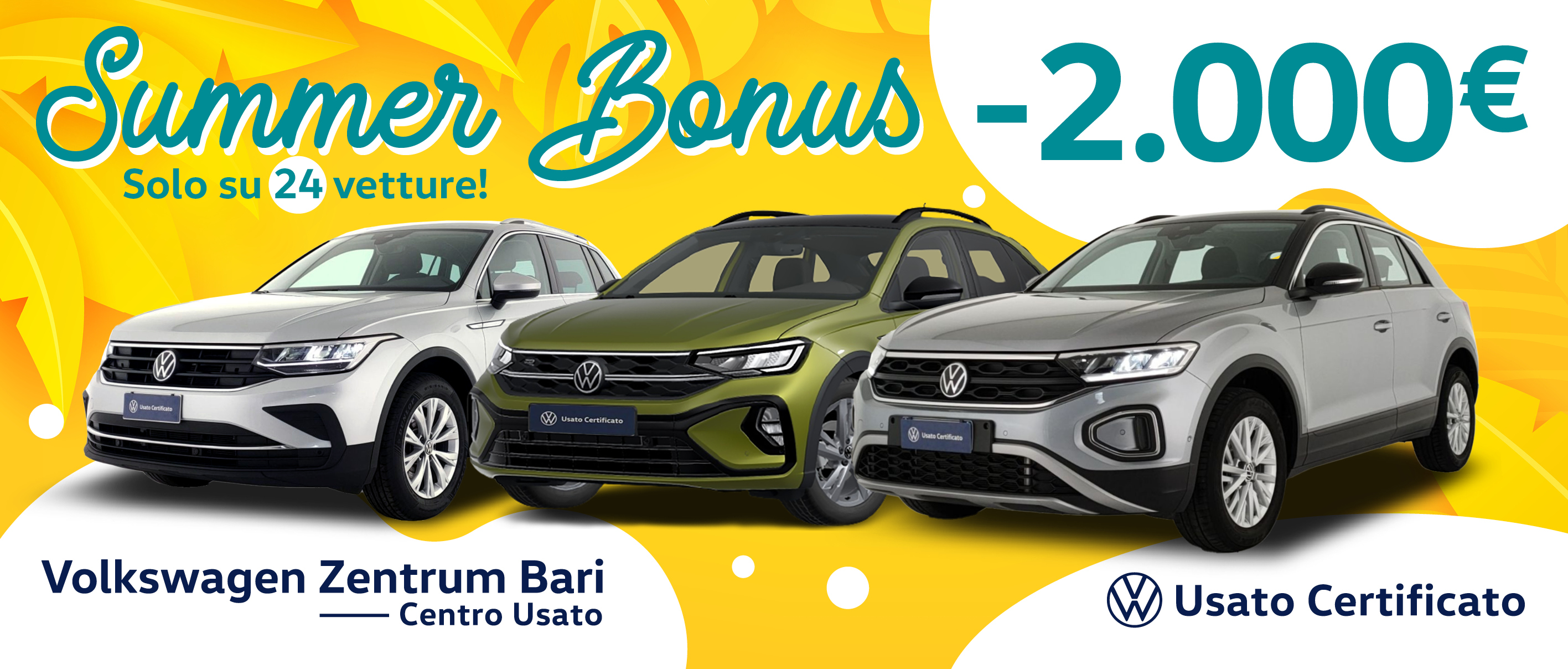 immagine rappresentativa Summer Bonus -2000€  Usato Certificato Volkswagen