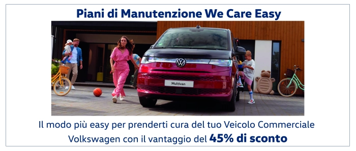 Promo 2026 - We Care Easy _Veicoli commerciali