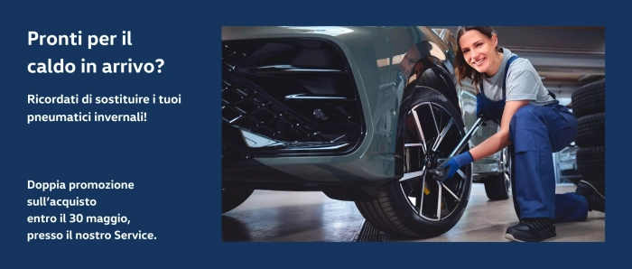 Sostituzione pneumatici | Primavera 2026