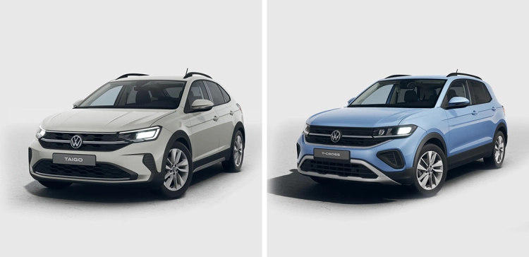 T-Cross vs Taigo: Stesso DNA, anime diverse. Quale Volkswagen fa per te?