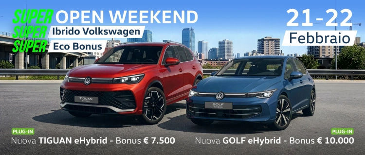 Super Open Weekend 21 e 22 febbraio