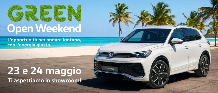 Green Open Weekend 23 e 24 maggio!